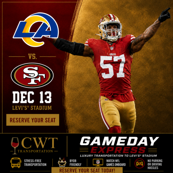 Dec 13, 2026 vs Rams: $49 + gratuity and fees