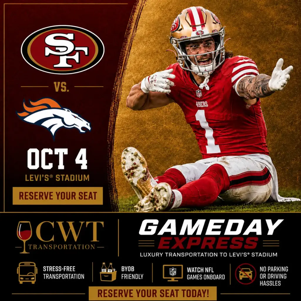 Oct 4, 2026 vs Broncos: $49 + gratuity and fees